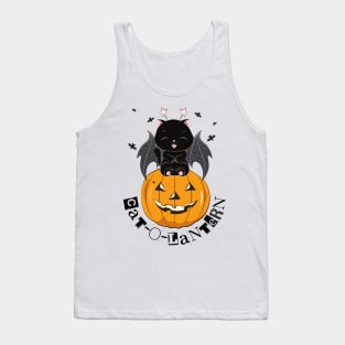 Cat-O-Lantern Orange Ragdoll Cat Tank Top